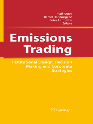 cover image of Emissions Trading